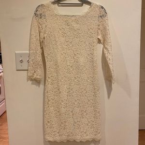 Diane von Furstenburg Zarita Dress (Ivory, Size 4)